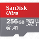 SanDisk 256GB MicroSD Card, $124